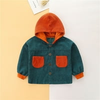 NSENDM Dječji zimski kaput veličine rukav zimski toplica prsluk od jakne od jakne za patchwork dječje