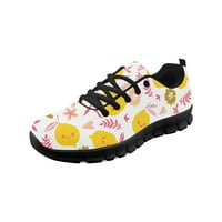 Renewold Cartoon Yellow Limuns Fashion Ženske trčanje Cipele Tenisice Dame Traineri za planinarenje