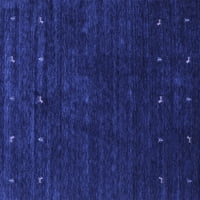 Ahgly Company Indoreni pravokutnik Sažetak Plavi prostirke savremene površine, 8 '10'