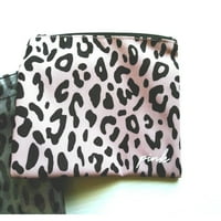 Victoria's Secret Pink Mhesh Mini tote Torba i torbica postavljena siva i ružičasta Leopard Novo