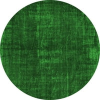 Ahgly Company Zatvorena okrugla Perzijska zelena boemska prostirke, 6 'Round