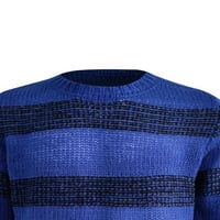 Gomelly Muški džemper posada izrez pulover pletiva Jumper vrhovi mens redovno fit zimski pleteni džemperi