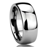 Muškarci Žene Titanium Comfort Fit Wedding Band Ring Visoko polirani Klasični pribor za kupovinu