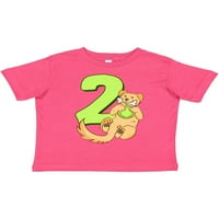 Inktastični dvogodišni rođendanski poklon dječaka malih majica malih majica ili mališana