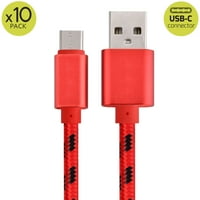10FT USB tip C Brzi punjenje USB-C TIP-C 3. Kabel kabela za sinkronizaciju podataka za Samsung Galaxy