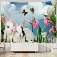 Mali bijeli zec, Uskršnja jaje Ličnost Moderni dekor Spavaća soba spavaonice zidova Viseći, Uskršnji