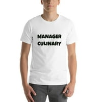 Menadžer Kulinarski zabavni stil kratkih rukava pamučna majica po nedefiniranim poklonima