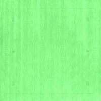 Ahgly Company Indoreni pravokutnik Solid smaragdno zeleni modernim prostirkama, 3 '5'