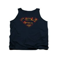 Superman DC stripovi super uznemireni logo Najbolja majica za odrasle
