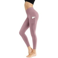 Ženske hlače široka klirens nogu Žene Stretch Yoga Tajice Fitness Trčanje Teretana Sportska dužina Aktivne
