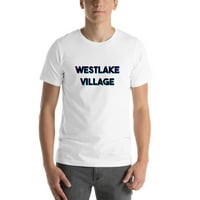 3xl Tri Color Westlake Village Skraćena pamučna majica kratkih rukava po nedefiniranim poklonima