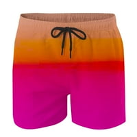 Dyegold Muns Swim deblice Brzo suho gradijent ispisano ljeto plaža Hlače labavi povremeni kostimi za