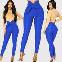 Hlače za žene Sportske casual pantalone Labavi jesenski trendovi Dugi trend Dugi trendovi odijelo Plavi