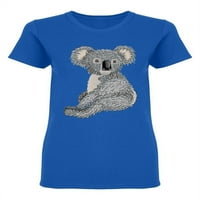 Slatka siva koala medvjed dizajn majica-majica -Image by shutterstock, ženska 3x-velika