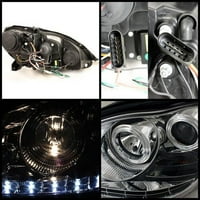 Za 01- Mercedes Benz S W Sonar DRL LED prednja svjetla YD-PRO-MBW220-HID-DRL-C