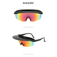 Biayxms Veliki okvir Biciklističke naočale Modni šareni personalizirani šešir podružnica UV zaštite