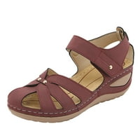 Ženske cipele sa sandale za prodaju Ljetne cipele Peep klinovi na plaži žene koje prozračne udobne modne