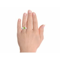 * RILOS pasijans dragulj peridot prsten - avgust rođendan *