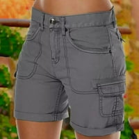 Huaai ženske labave kratke hlače Casual Comfy ljetne kratke hlače Kratke vruće hlače Teretne kratke