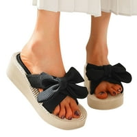 Iopqo ženska papučica modna proljeća i ljetna casual luk sandale plaža klinasto papuče modna proljetna