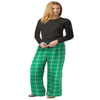 Neugodni stilovi Obiteljski božićni pidžamski dno za žene zelena crvena za mlade koje odgovaraju spavanju