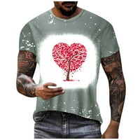 Corashan Graphic Tees Muškarci Nova tiskana majica Muška ležerna kratka rukava Street Hip-Hop 3D tiskane