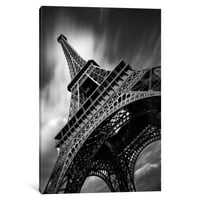 Icancas Eiffel Tower Study II Galerija zamotana platna Art Print Moises Levy