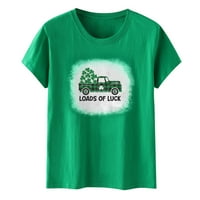 St.Patricks Day Funny St Pat's Paddy Green Slatka košulja za žene za žene