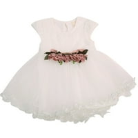 Dojenčad za djecu TUTU TURU haljina slatka lijepa ljetna cvjetna haljina čipke ruffles tutu haljina