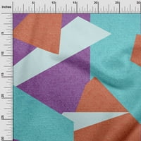 Onuone pamuk poplin twill ljubičasta tkanina geometrijska apstraktna slučajni oblici šivajući zanatske