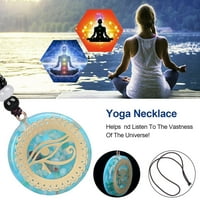 Viadha joga meditacija čakre energije kristalno kamenje Privjesak Ogrlica poklon