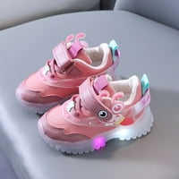 Svjetlosne cipele za djevojke Toddler LED cipele za hodanje Djevojke K IDS Dječja djeca b Aby Ležerne