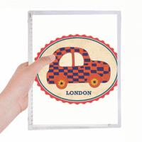 Little Car UK London Marke Britan bilježnicu Labavi dnevnik Repucable Domaćin