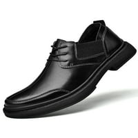 Bellella Muškarci Oxfords čipke Up up up up udružene cipele cipele cipele lagana radna stranka crna