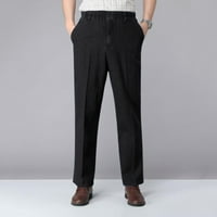 Muškarci Ležerne hlače Ležerne i zimske čvrste plus baršunaste patentne pantne hlače kaubojske hlače