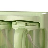 Kontejneri za skladištenje kuhinje začinjeno Bo Set kombinirani plastični začinski klipovi kašika za