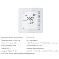 3a Plinski kotlov Termostat SmartLife Control WiFi grijanje Soba Termostat LCD dodirni ekran Digitalni