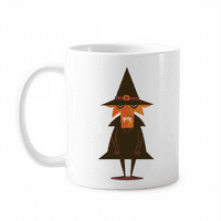 Čarobnjak strah Halloween Happy Mug Pottery Cerac kafe Porcelanski čas