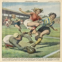 Sportfootball Poster Print Mary Evans Biblioteka slika