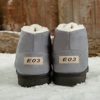 Woobling Wodne cipele sa zanijelama Okrugle nožne prste zime tople cipele plišana obloga MID CALF Boot