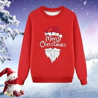 Božićni roditelj-dijete Odjeća Zimska pad džemper Obiteljski set za dječake Djevojke Dukserišta Padžama