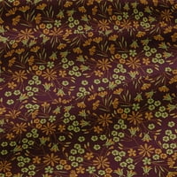 Onuone viskoznog dresa od listova tkanine i cvjetna umjetnička štampana tkanina od tiskane bty širom