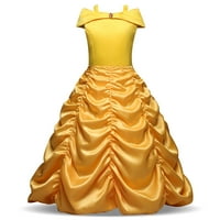 Princeza Cosplay haljina Wig kostim za djevojke zabava ljepota i zvijer, smrznuto, zapetljano zvono