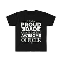Ponosan tata fenomenalnog oficira Unise majica S-3XL Očev dan