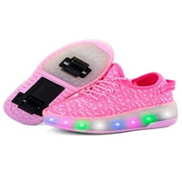 Audeban USB punjenje cipele valjkaste cipele djevojke valjci za klizanje cipele dječake Kids LED svjetla