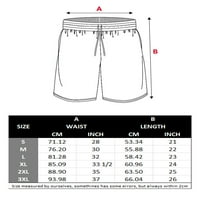 Lappel muške atlektične košarkaške kratke hlače sa džepovima Aktivne sportske odjeće izrađene u SAD-u