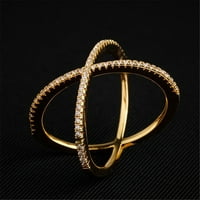 ONHUON osjetljive prsten od križanja kao elegantna konfiguracija za učvršćivanje kravate šal
