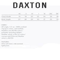 Daxton Premium Arkansas muškarci dugih rukava majica ultra mekani srednje težine pamuk, 2pk crvena bijela