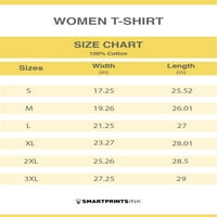 Neka životno iznenadi da ste u obliku majice u obliku majice -image shutterstock, ženske X-velike