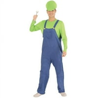 Banana kostimi robe F Glumber kostim, zelena i plava - srednja